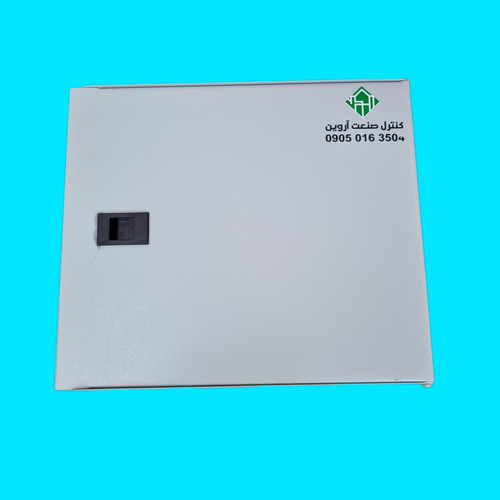 جعبه فیوز فلزی 18 تایی روکار با عمق ۱۰ سانت ساخت شرکت کنترل صنعت آروین